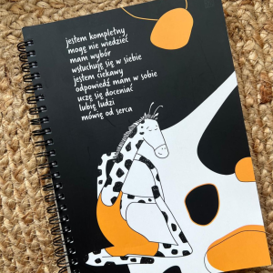 Notatnik "Żyrafa gimnastyczka"